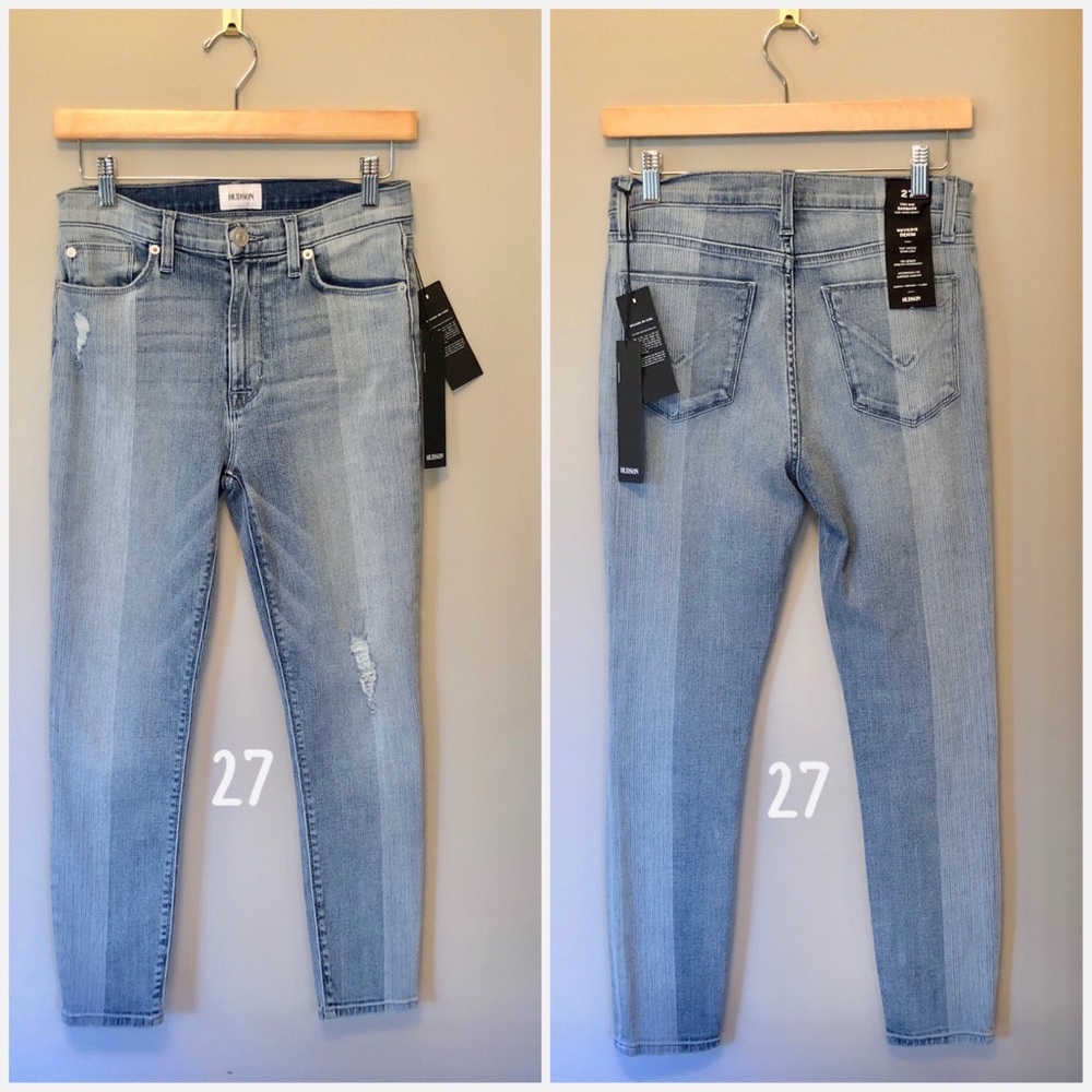 NWT / BARBARA HIGH RISE SKINNY CROP SIZE 27, 28 - Picture 4 of 6